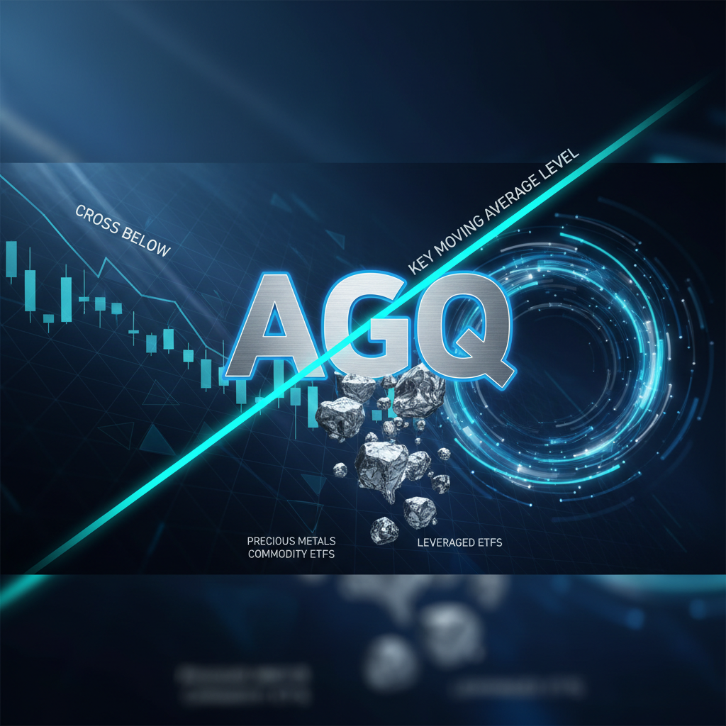 AGQ Crosses Below Key Moving Average Level