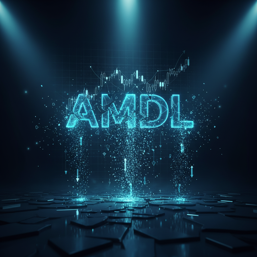 AMDL Faces Significant Outflow Amid Semiconductor Volatility