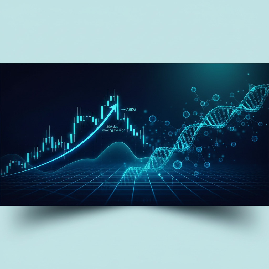 ARKG Breaks Above 200-Day Moving Average: What It Means for Genomic ETFs