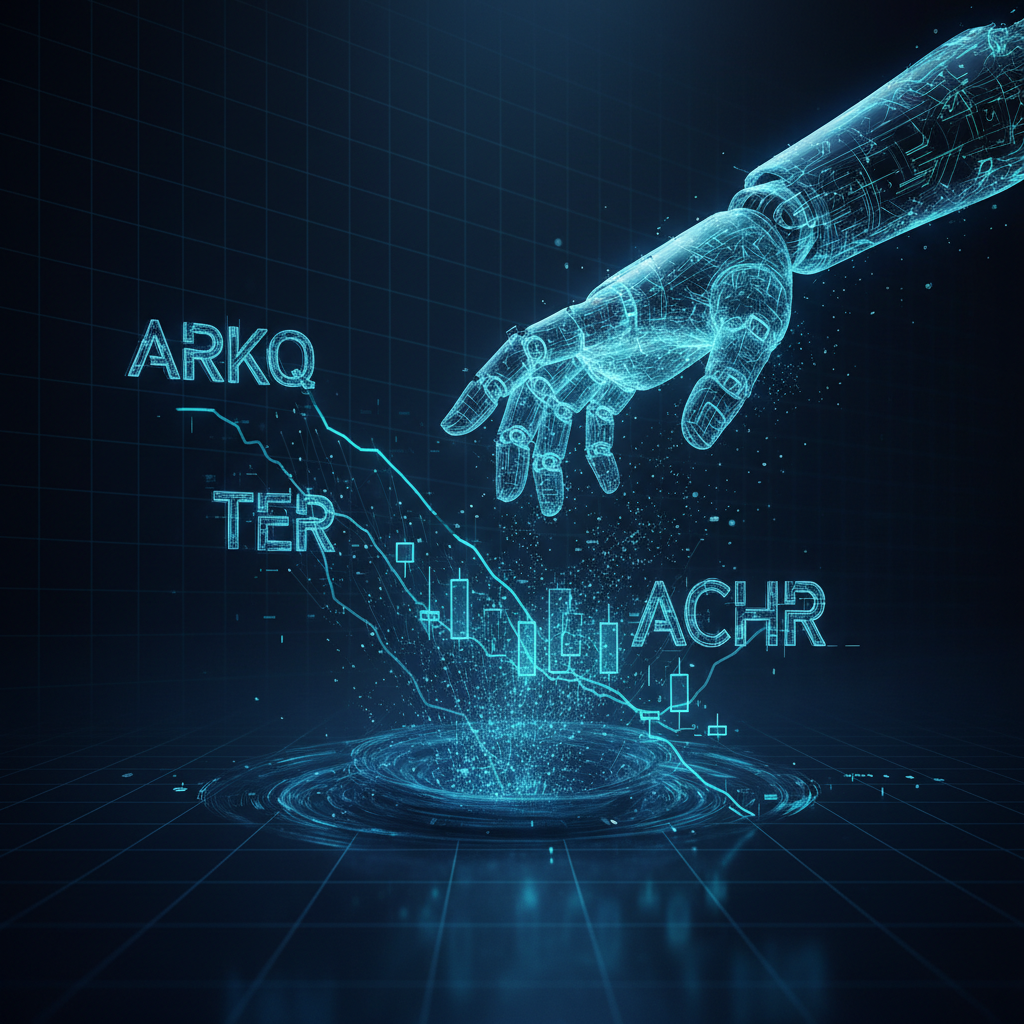 ARKQ, TER, RKLB, ACHR: ETF Outflow Alert