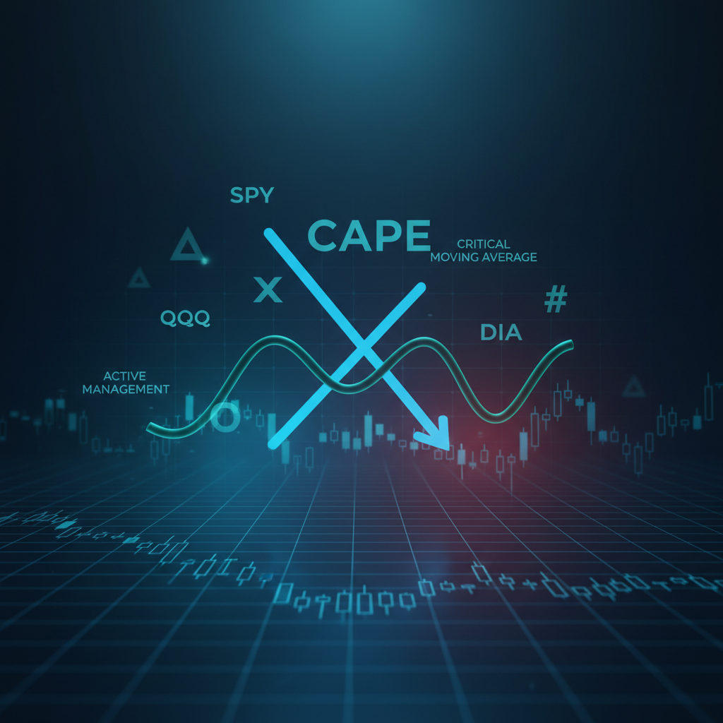 CAPE Makes Notable Cross Below Critical Moving Average