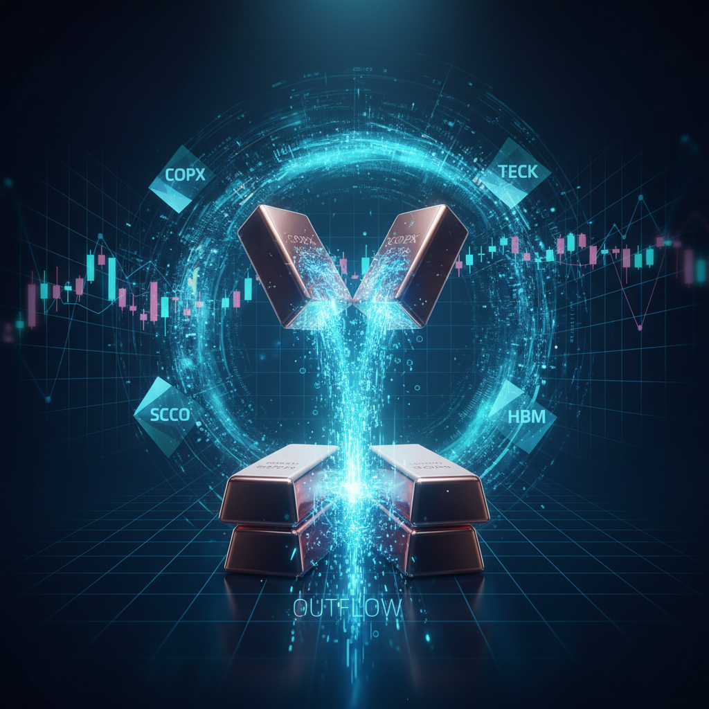 Notable ETF Outflow Detected - COPX, TECK, SCCO, HBM