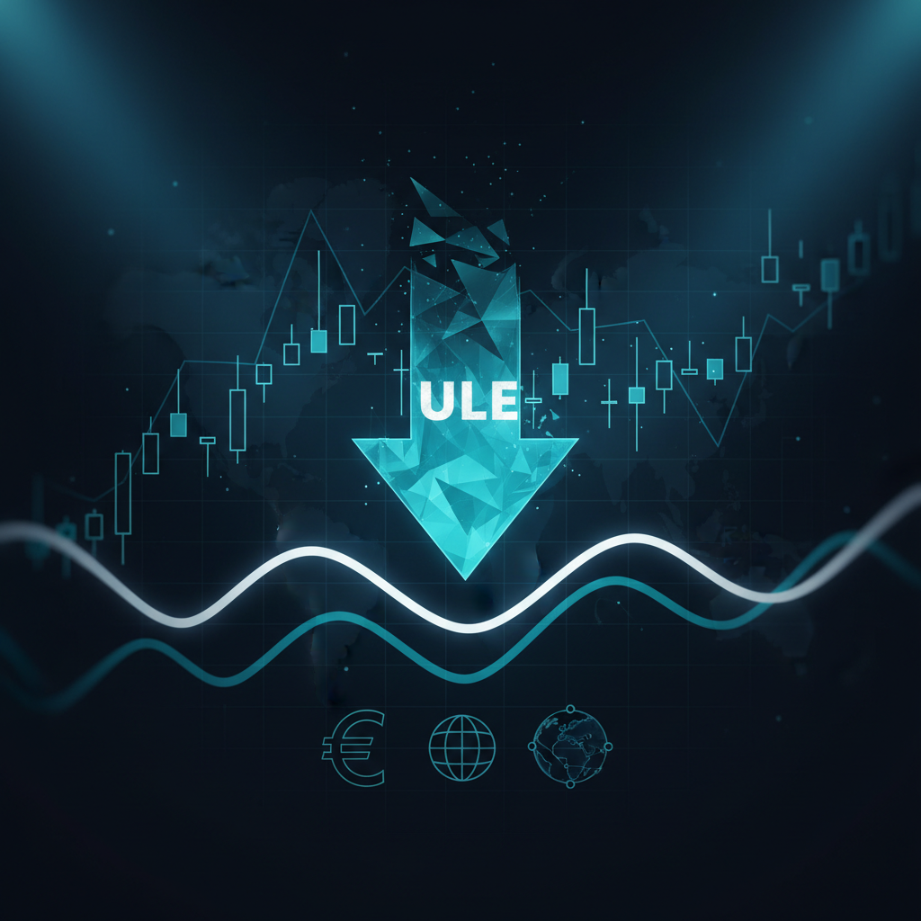 ProShares Ultra Euro ETF (ULE) Crosses Below 200-Day Moving Average