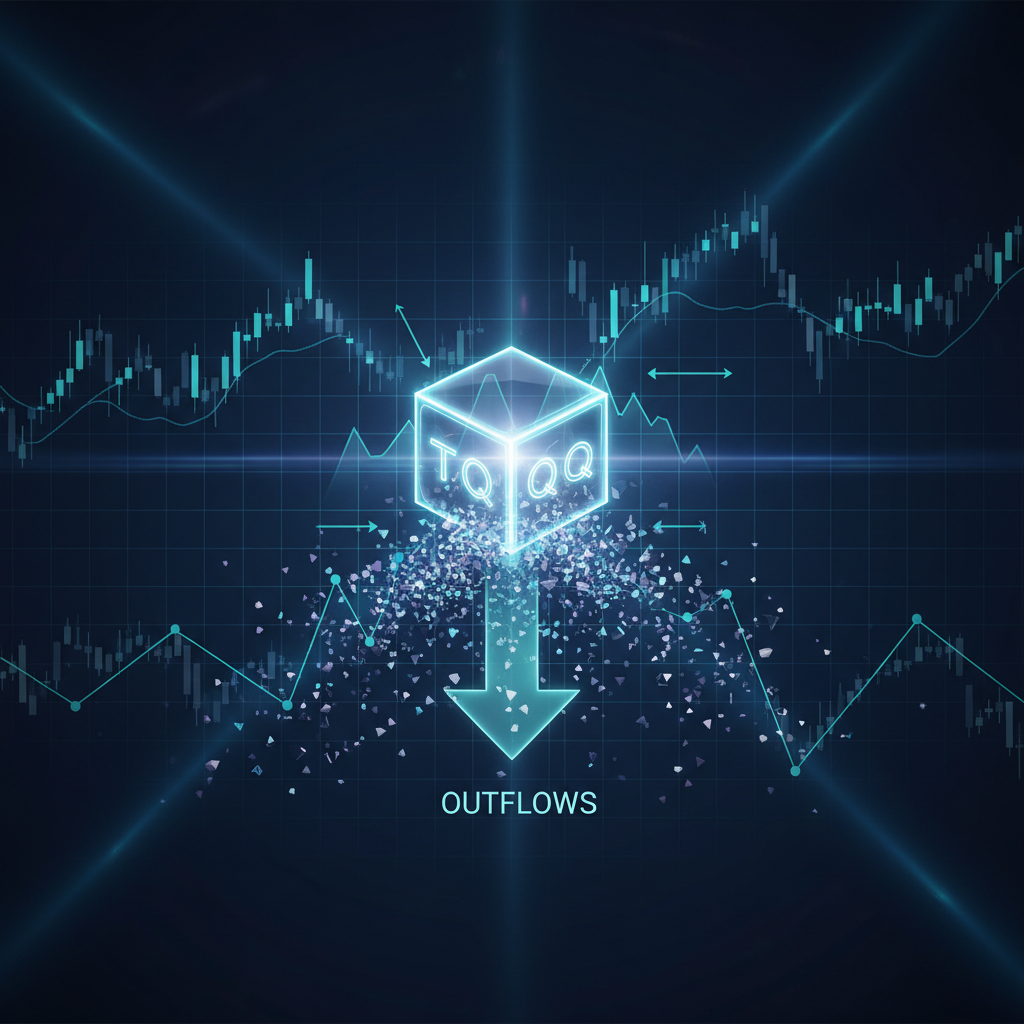 TQQQ Sees Significant Outflows, Reflecting Leveraged ETF Dynamics